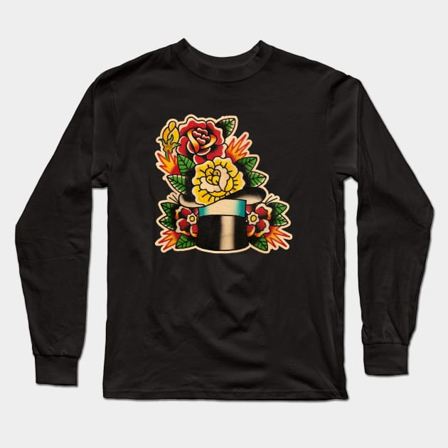 Spitshading 08 Long Sleeve T-Shirt by Don Chuck Carvalho